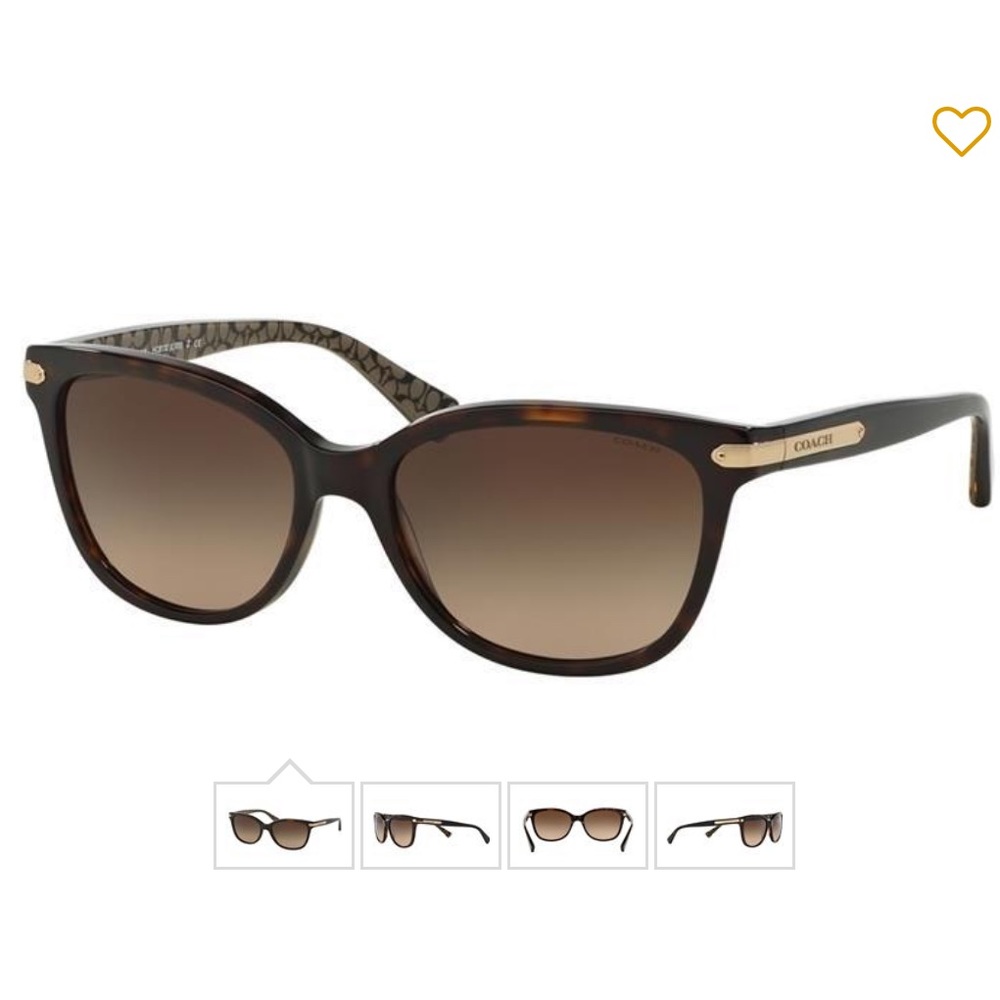Coach Sunglasses - Dk Tort/Dk Tort Military Sig C